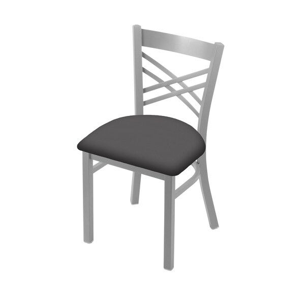 620 Catalina 18" Chair with Anodized Nickel Finish and Canter Storm Seat